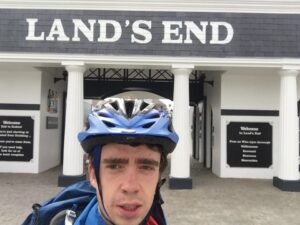 Sasha is cycling for Shelter