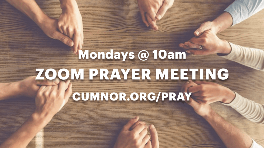 Weekly Zoom Prayer Meeting Parish of Cumnor