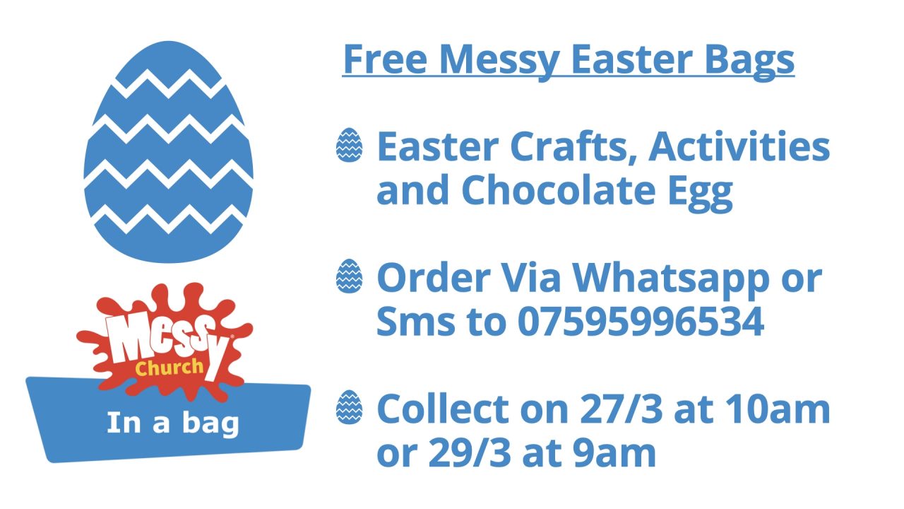 Messy Easter Bags