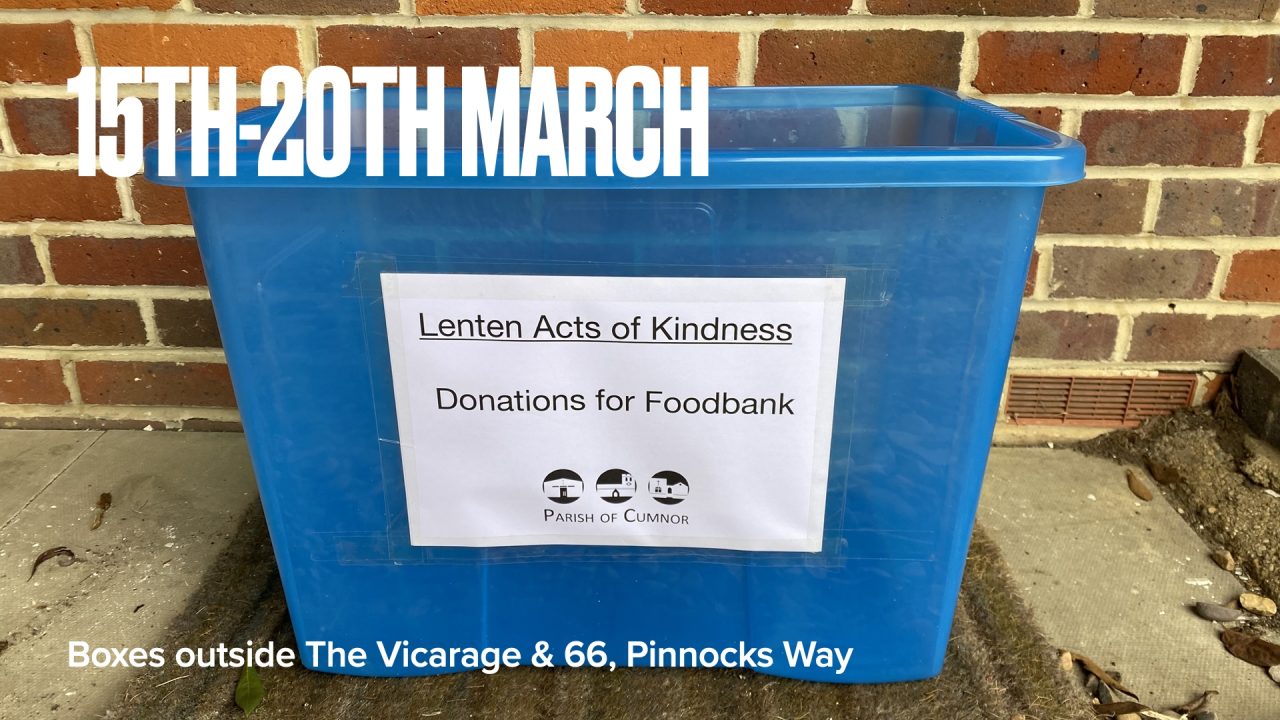 Lent Foodbank Collection