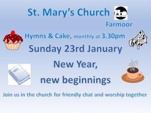 Hymns and Cake – New Monthly Service at St Mary’s Farmoor