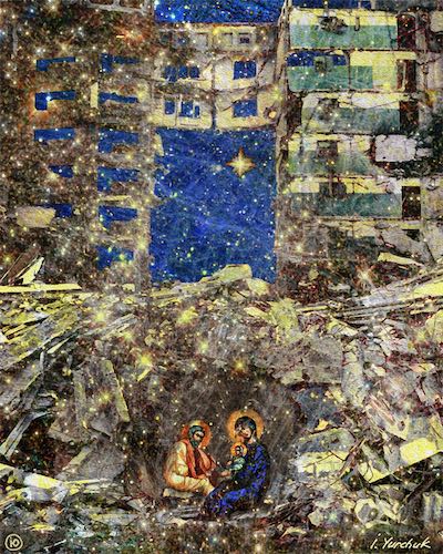 Nativity, 2022 (Ukraine) by Irenaeus Yurchuk