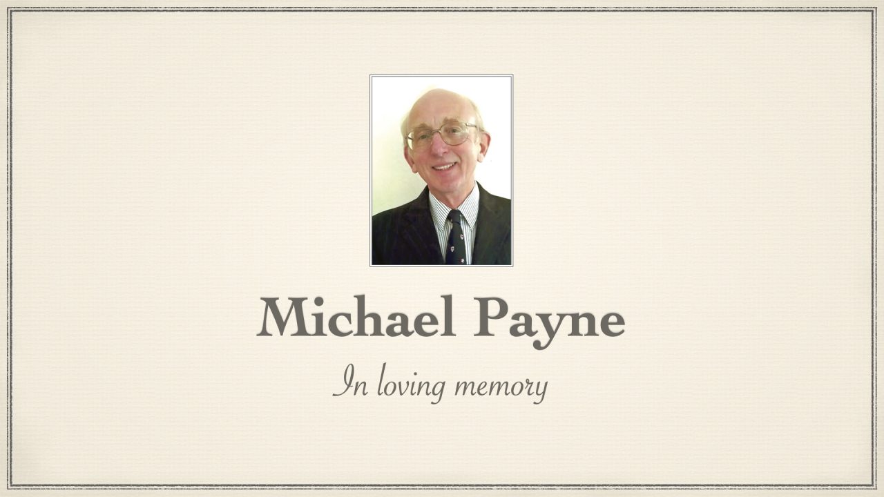 Funeral of Michael Payne – Friday 20th January at 2:30pm