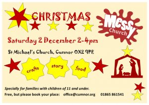 Messy Church – 2nd December 2023