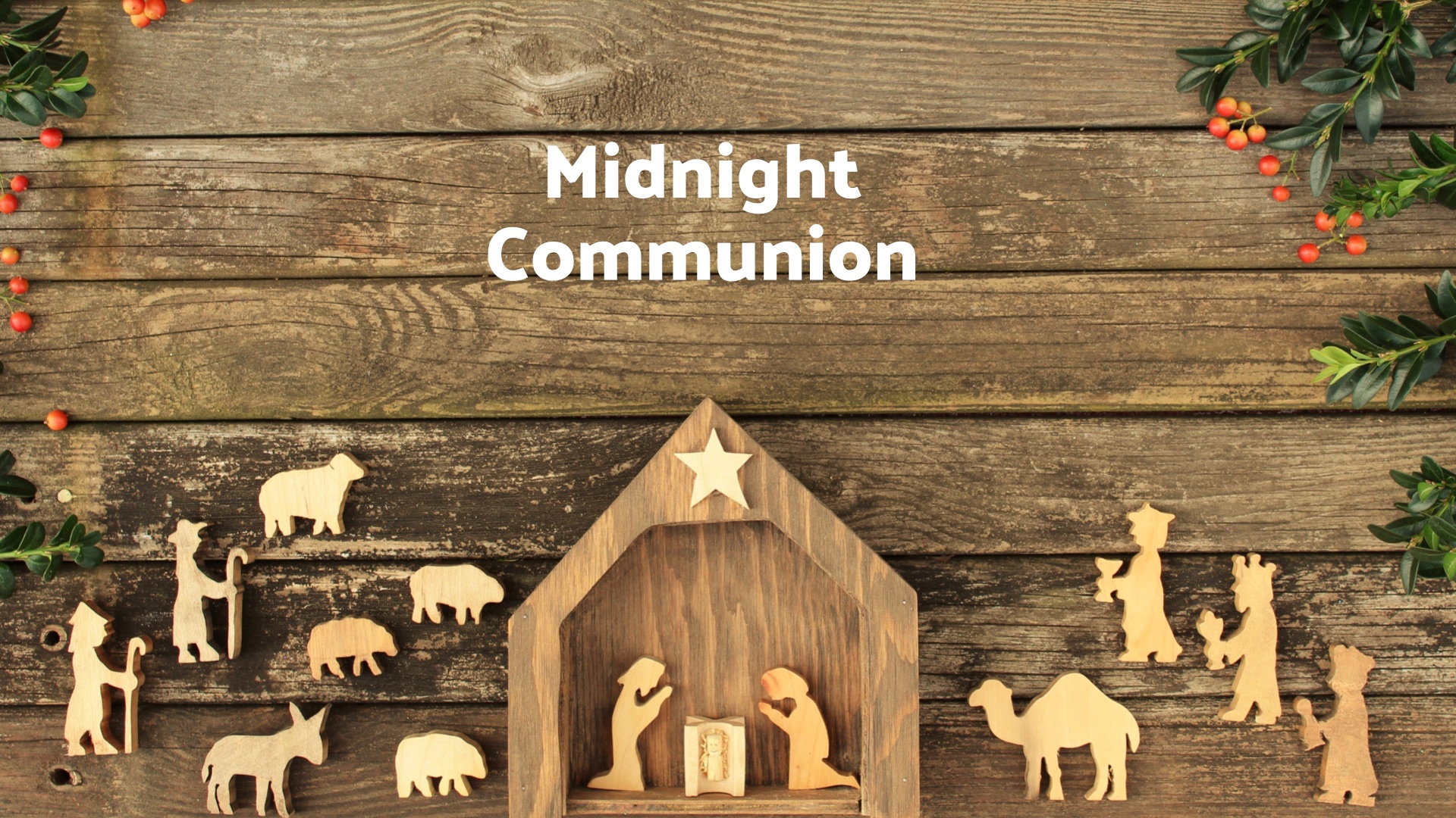 Midnight Communion – 24th December 2023
