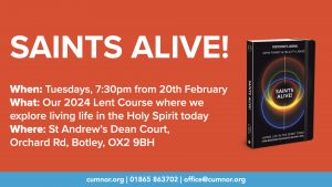 2024 Lent Course – Saint’s Alive!