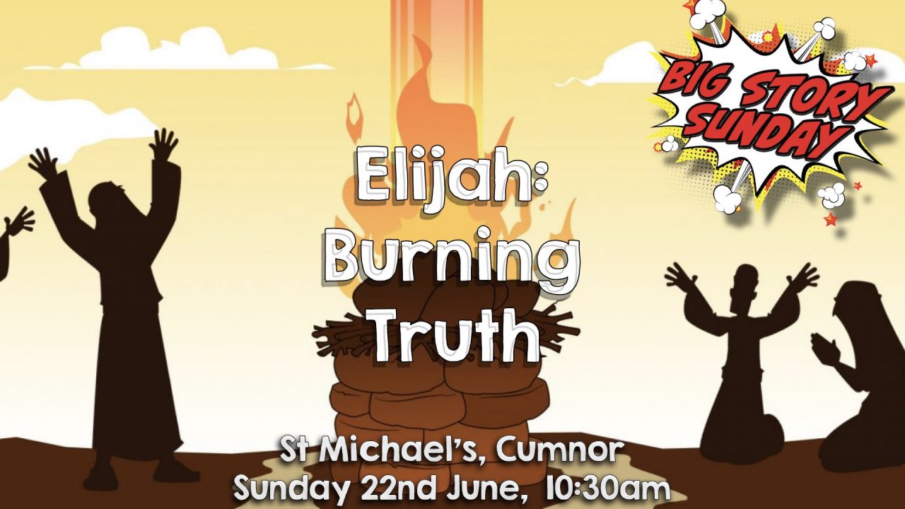 Big Story Sunday – For All-Ages –  10:30am on 22nd June 2025
